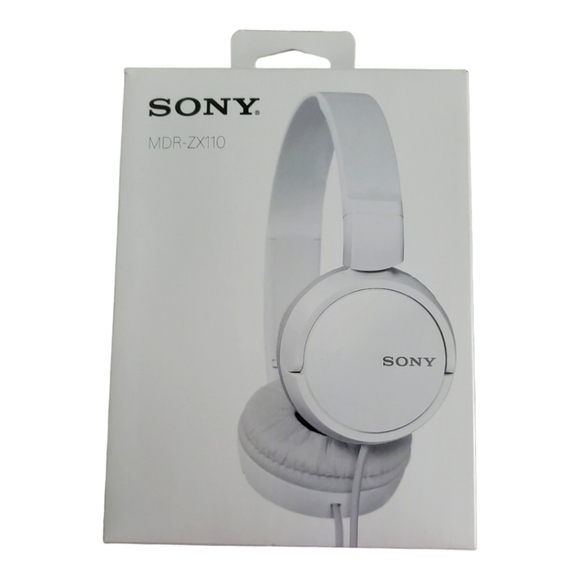 Sony Other - SONY MDR-ZX110 Overhead Headphones-White